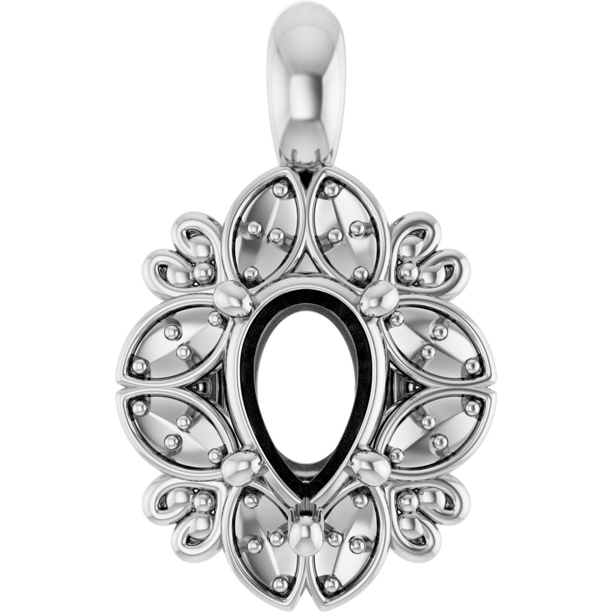 Halo-Style Pendant