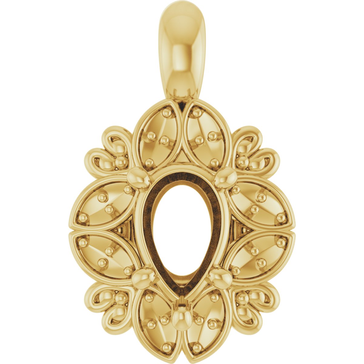 14k Yellow Gold