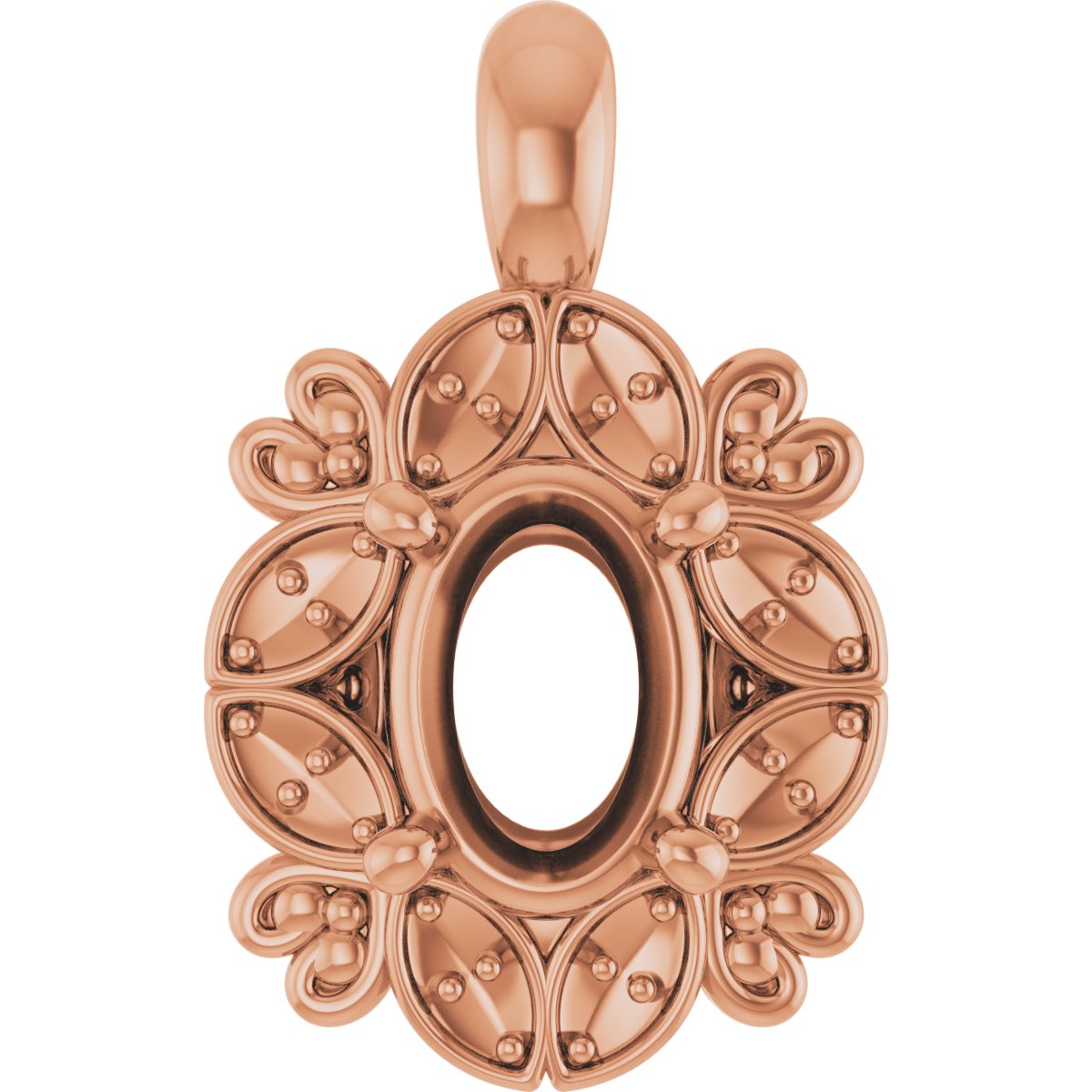 Halo-Style Pendant