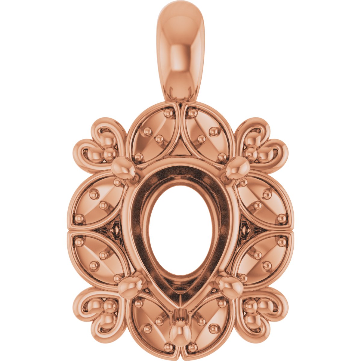 Halo-Style Pendant