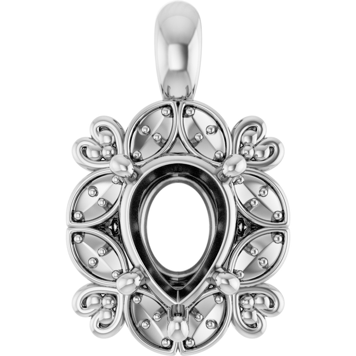 Halo-Style Pendant