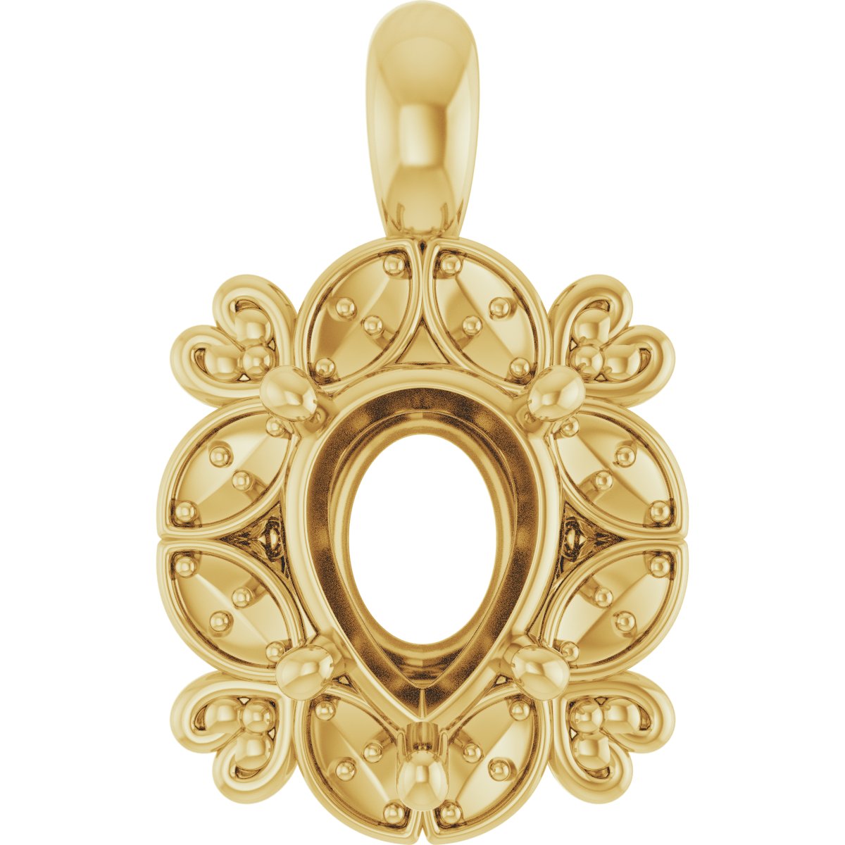 Halo-Style Pendant