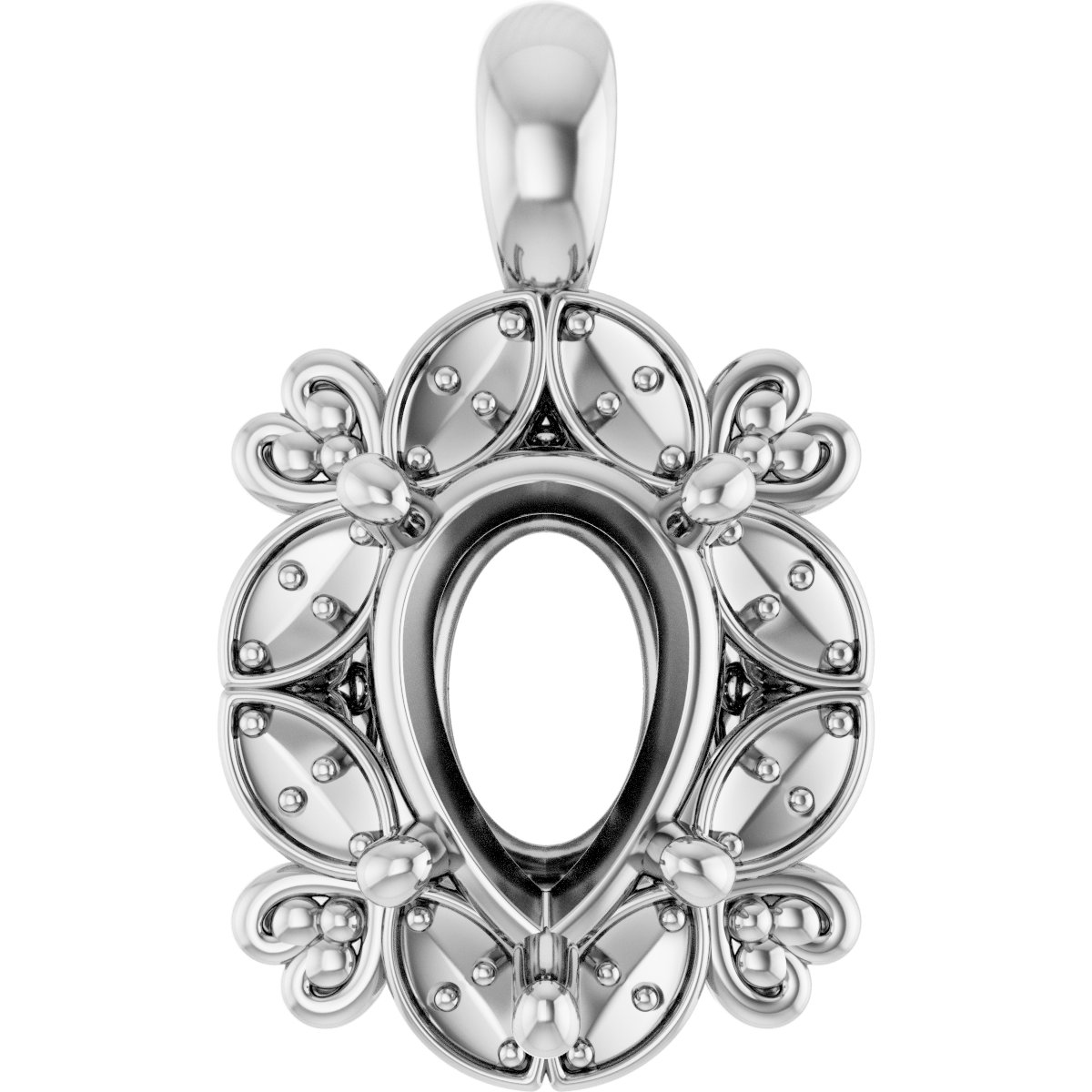 Halo-Style Pendant