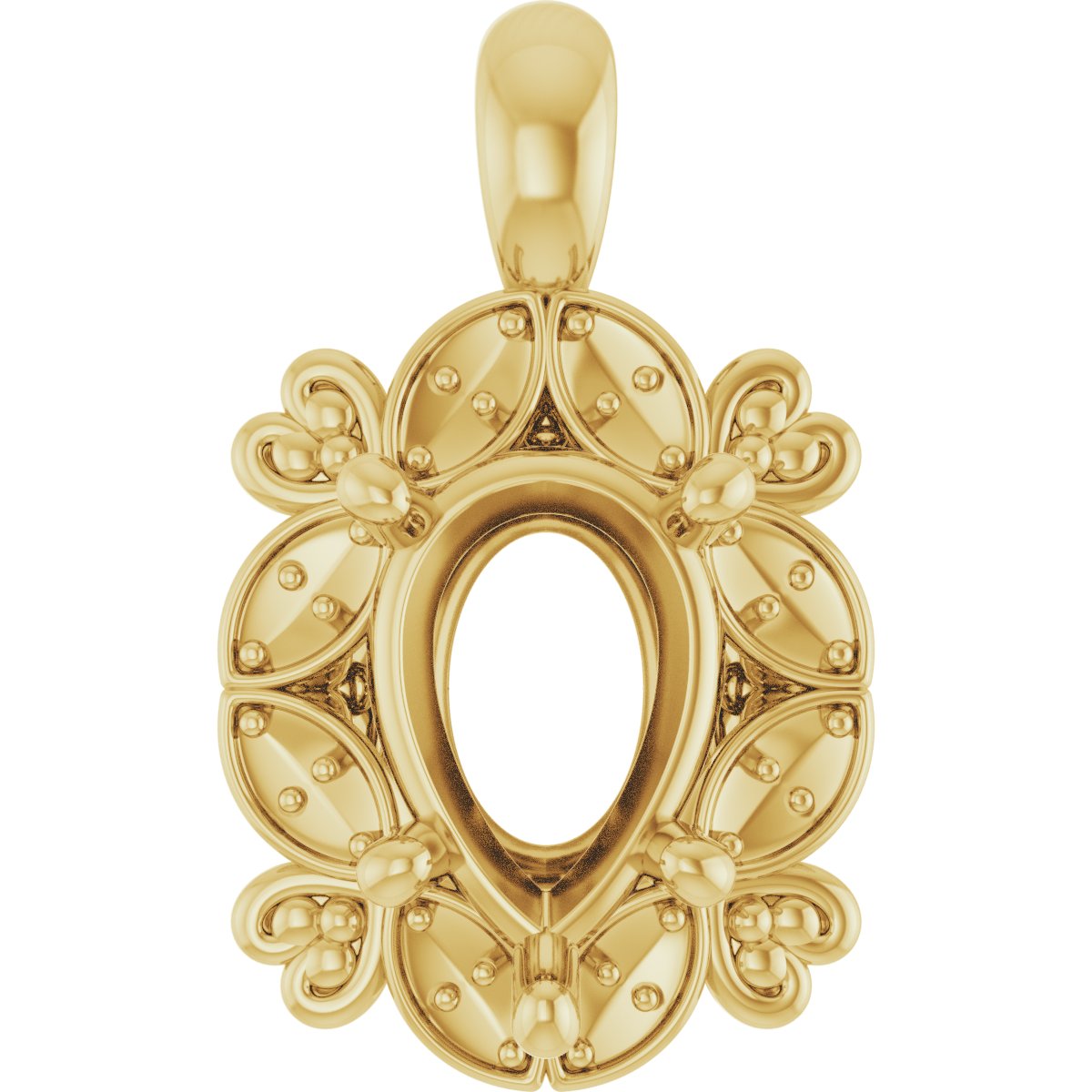 Halo-Style Pendant