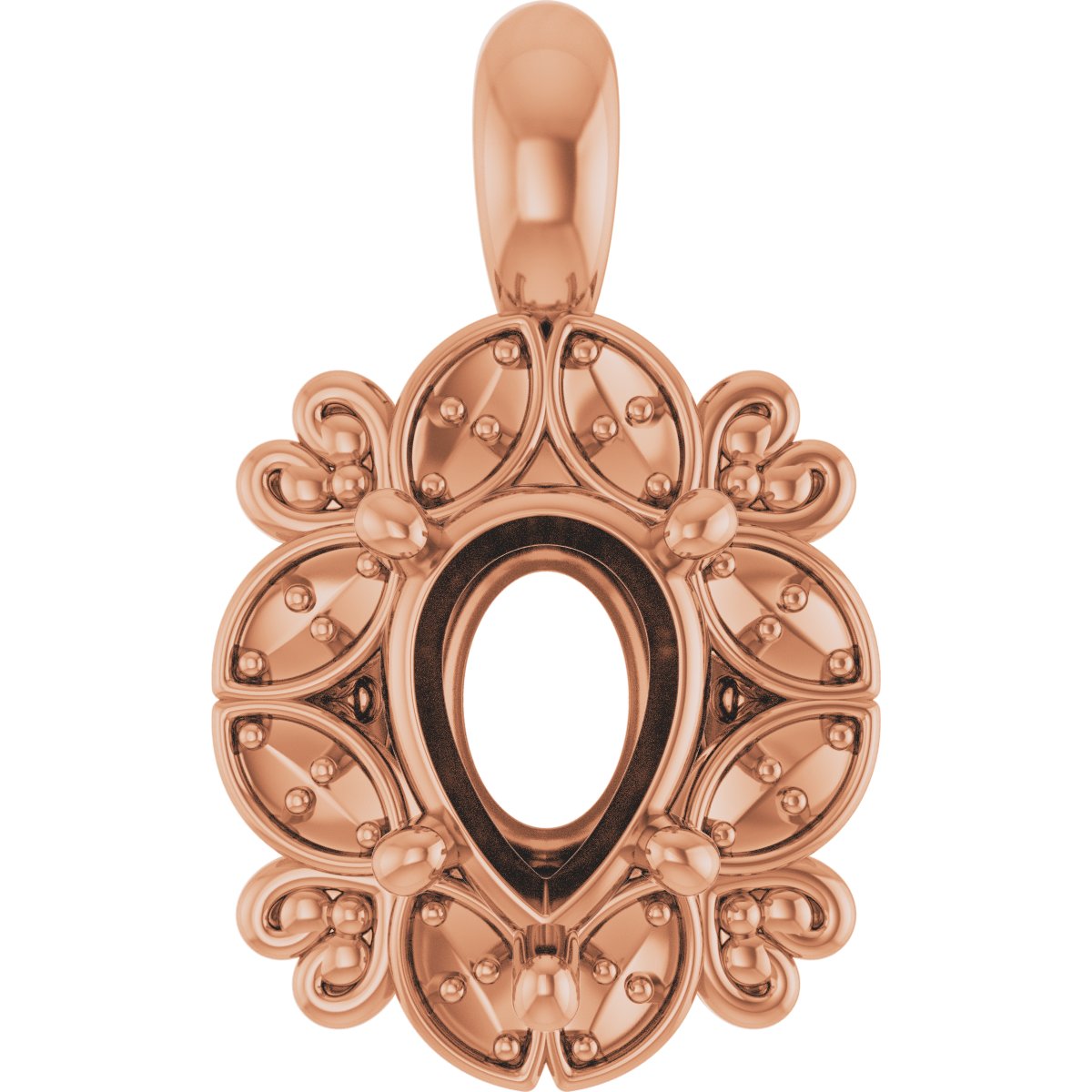 Halo-Style Pendant