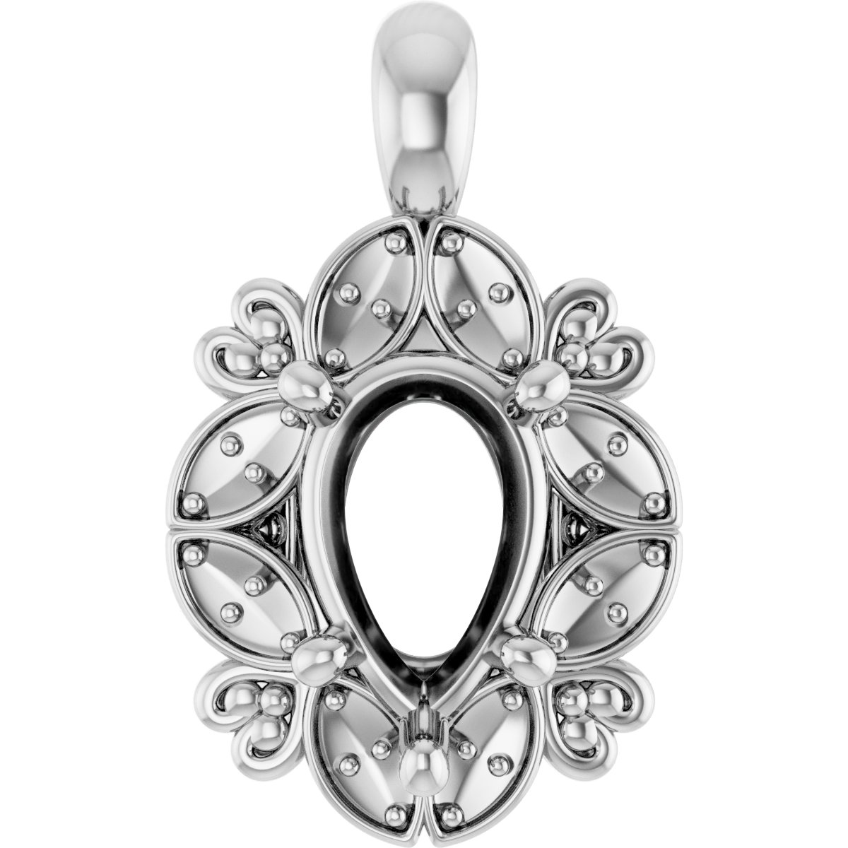 Halo-Style Pendant