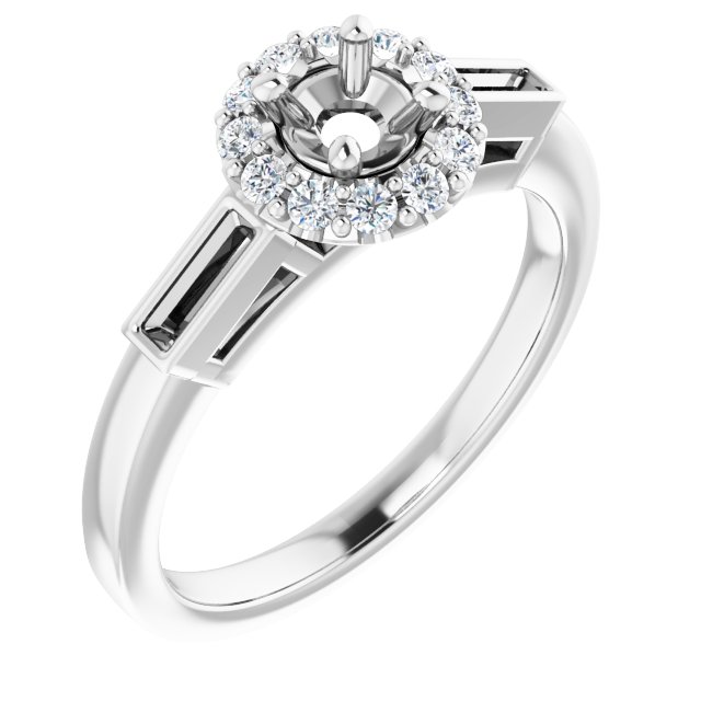 14k White Gold