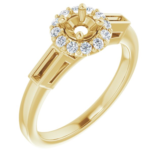 14k Yellow Gold
