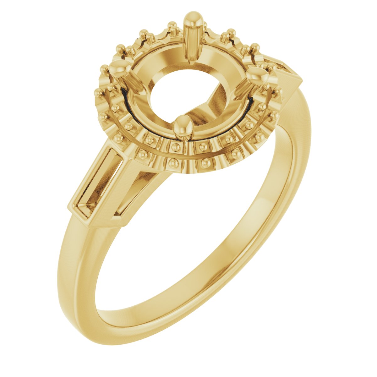 Halo-Style Engagement Ring