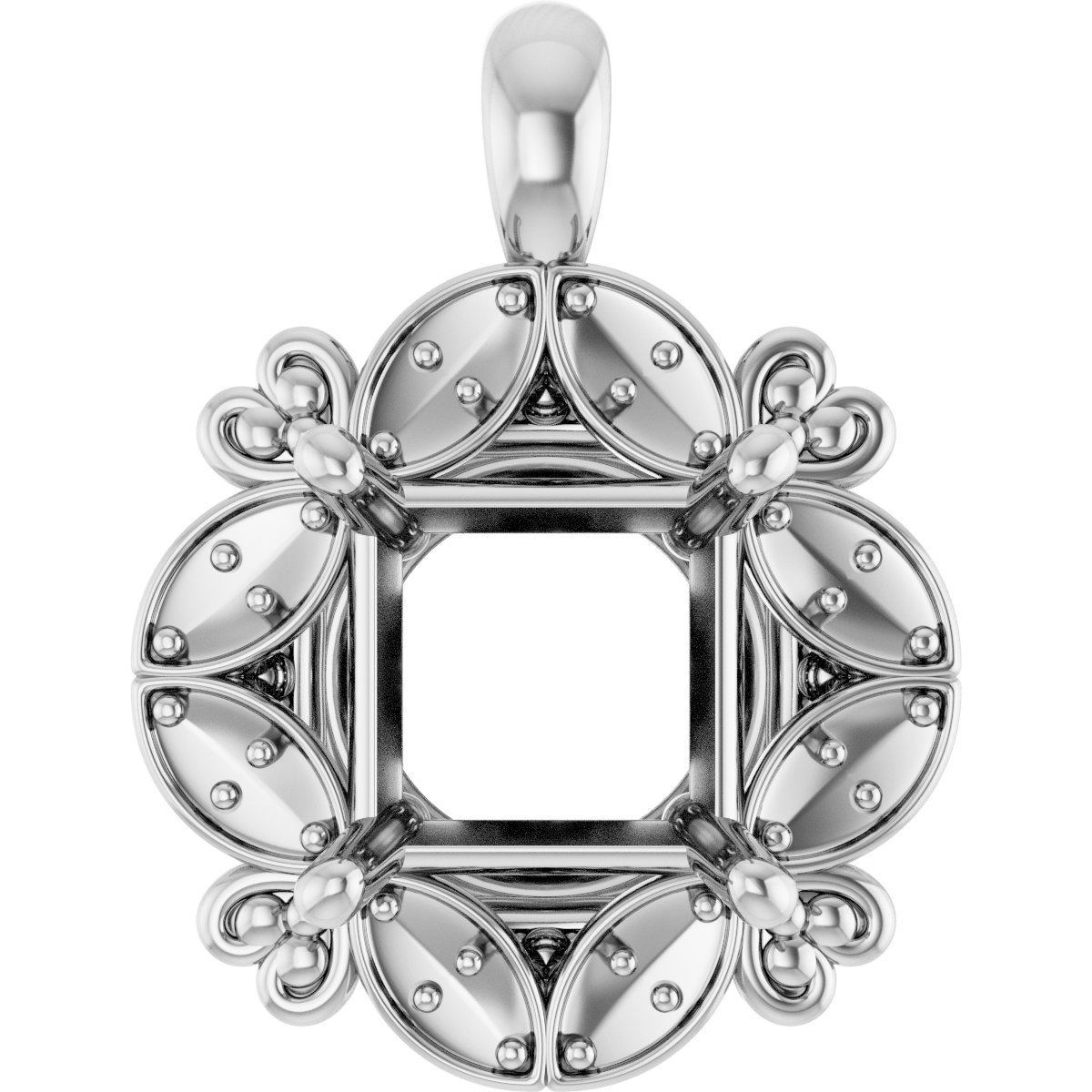 Halo-Style Pendant