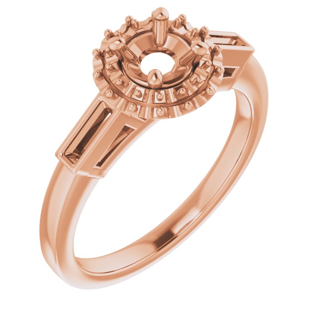 Halo-Style Engagement Ring