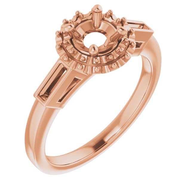 Halo-Style Engagement Ring
