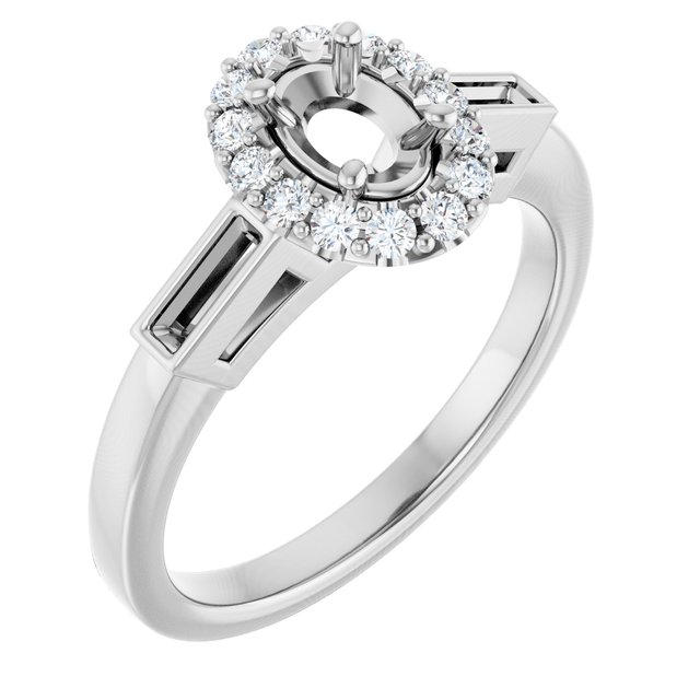14k White Gold