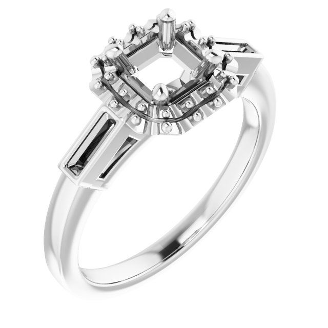 Halo-Style Engagement Ring