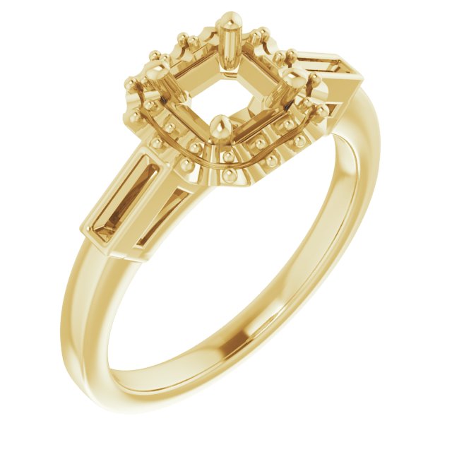 Halo-Style Engagement Ring