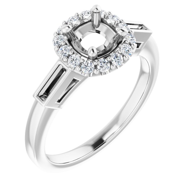 14k White Gold