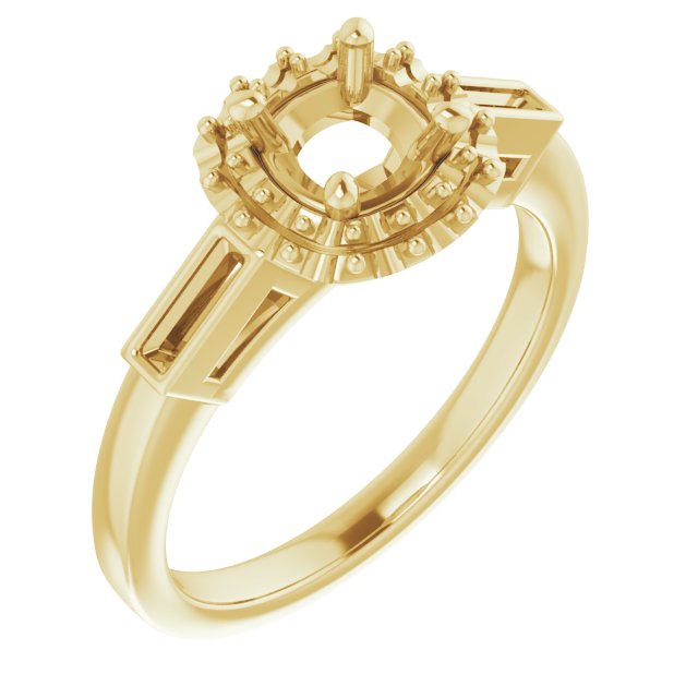 Halo-Style Engagement Ring