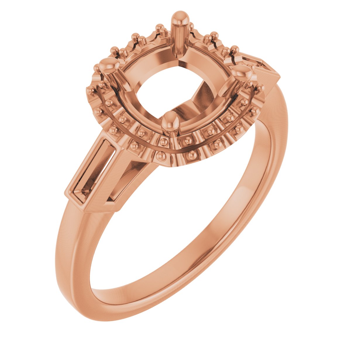Halo-Style Engagement Ring