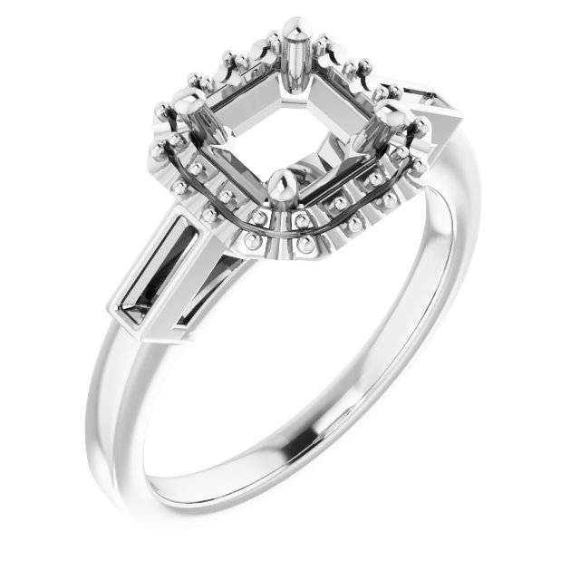 Halo-Style Engagement Ring
