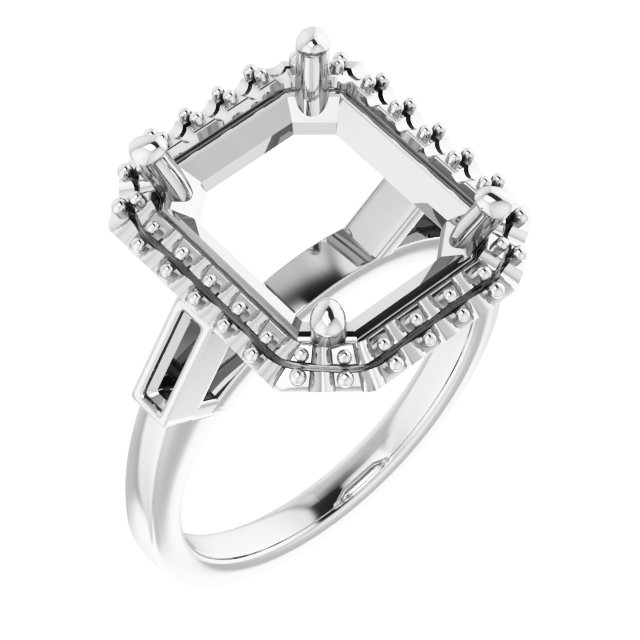 Halo-Style Engagement Ring