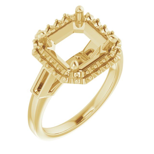 Halo-Style Engagement Ring