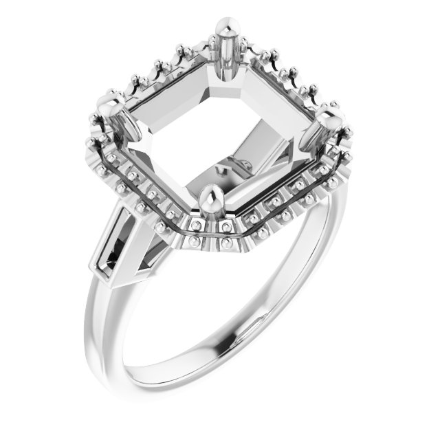 Halo-Style Engagement Ring