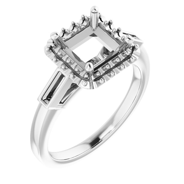 Halo-Style Engagement Ring