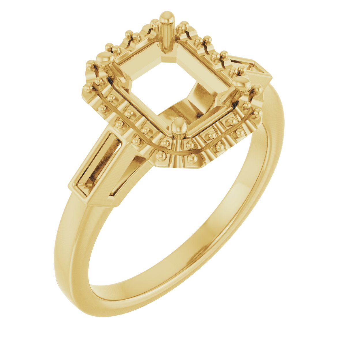 Halo-Style Engagement Ring