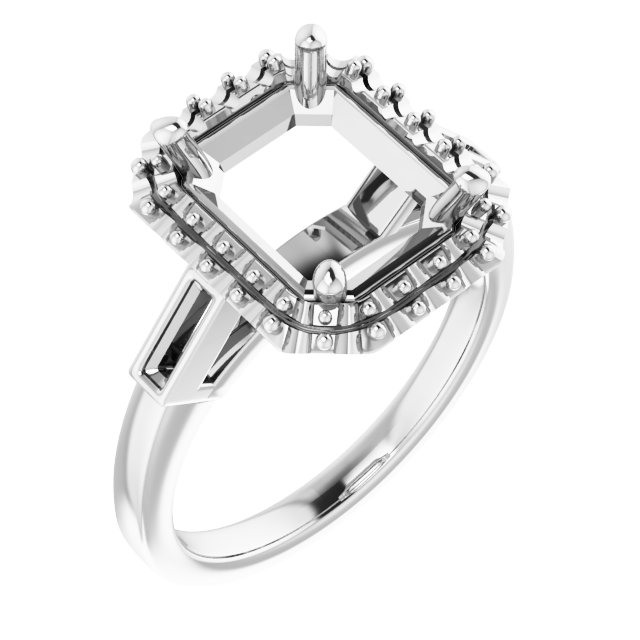 Halo-Style Engagement Ring