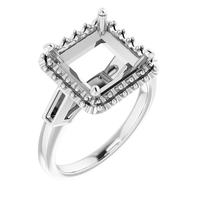 Halo-Style Engagement Ring