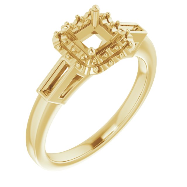 Halo-Style Engagement Ring