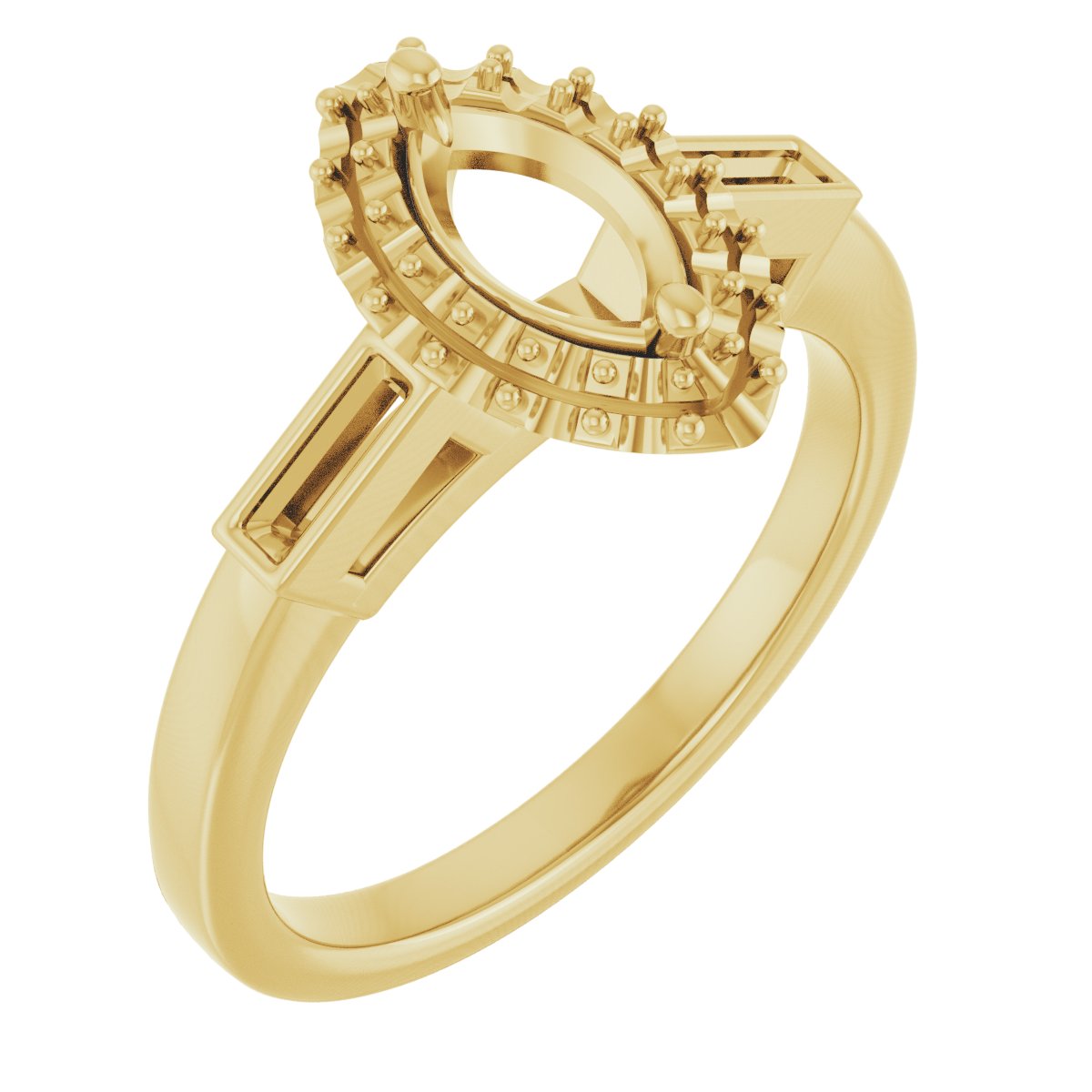 Halo-Style Engagement Ring
