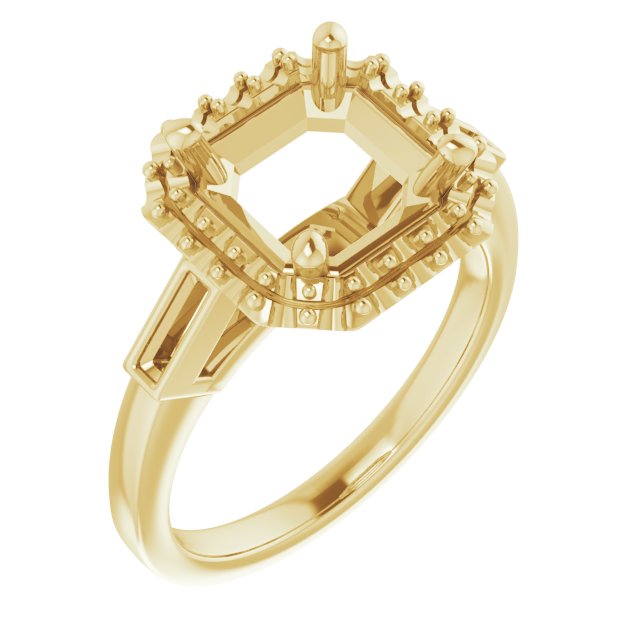 Halo-Style Engagement Ring