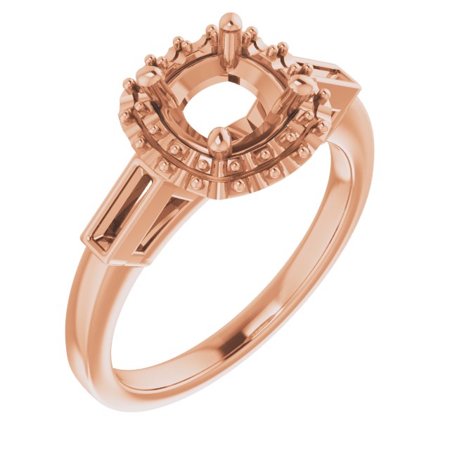 Halo-Style Engagement Ring