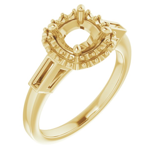 Halo-Style Engagement Ring
