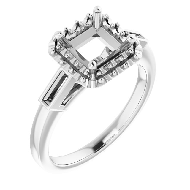 Halo-Style Engagement Ring