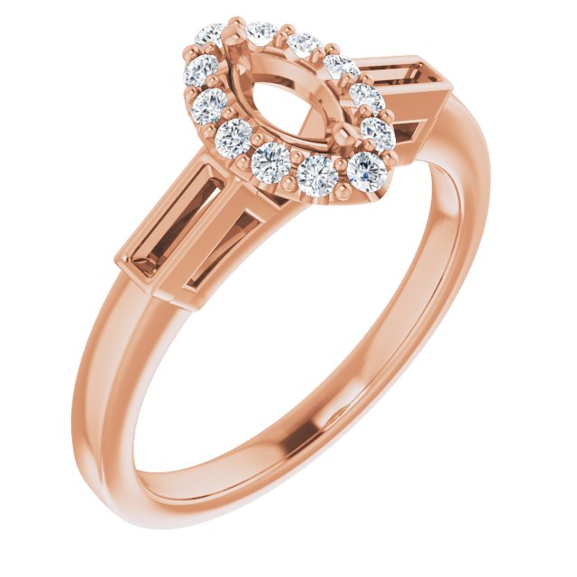 14k Rose Gold