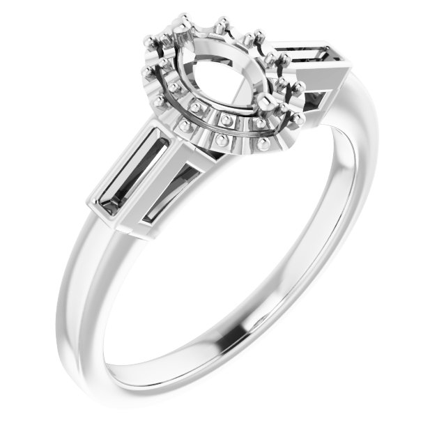 Halo-Style Engagement Ring