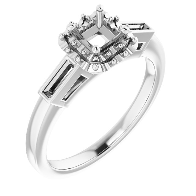 Halo-Style Engagement Ring