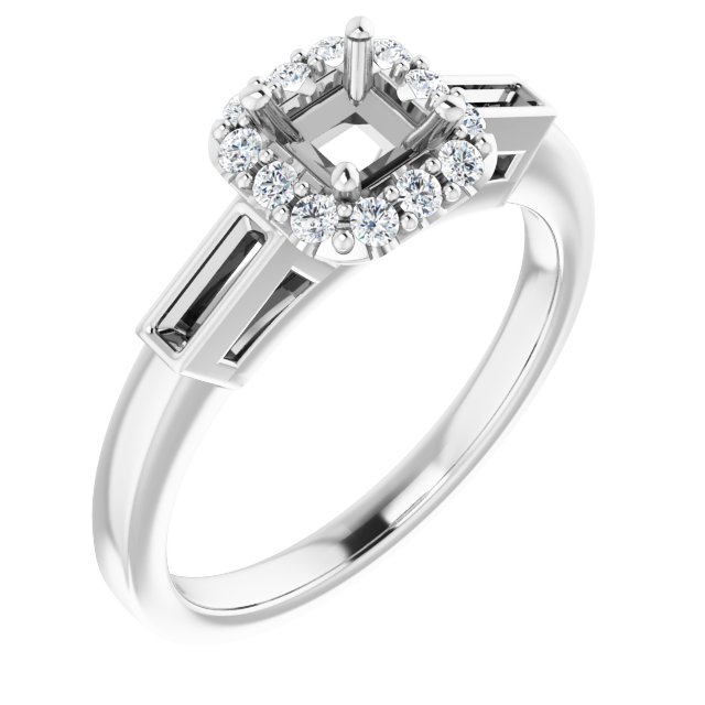 14k White Gold