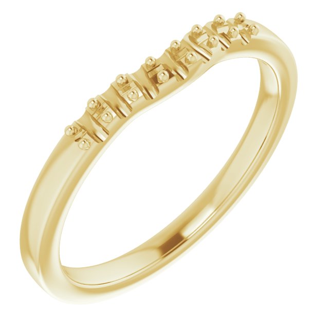 14k Yellow Gold