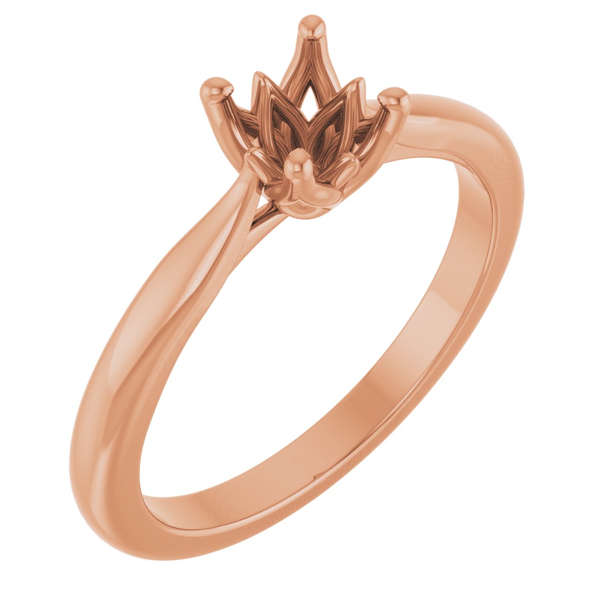 Solitaire Engagement Ring or Band