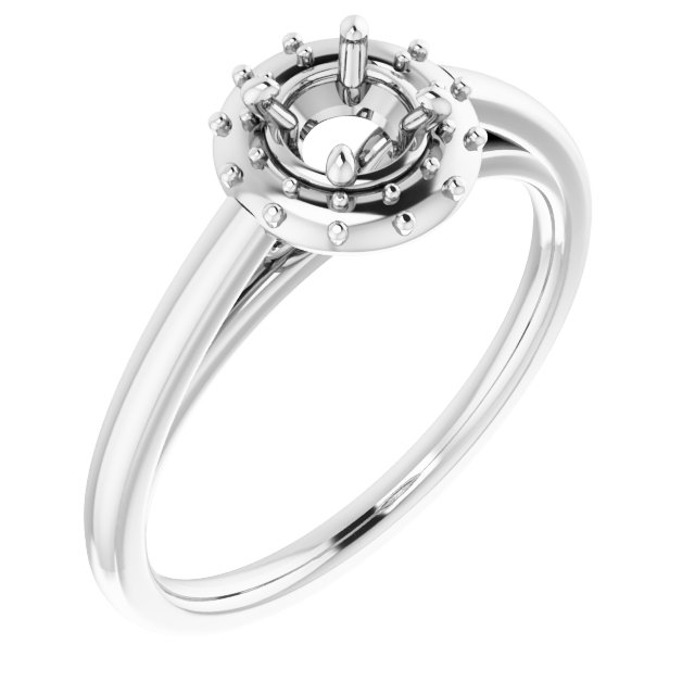 Halo-Style Engagement Ring