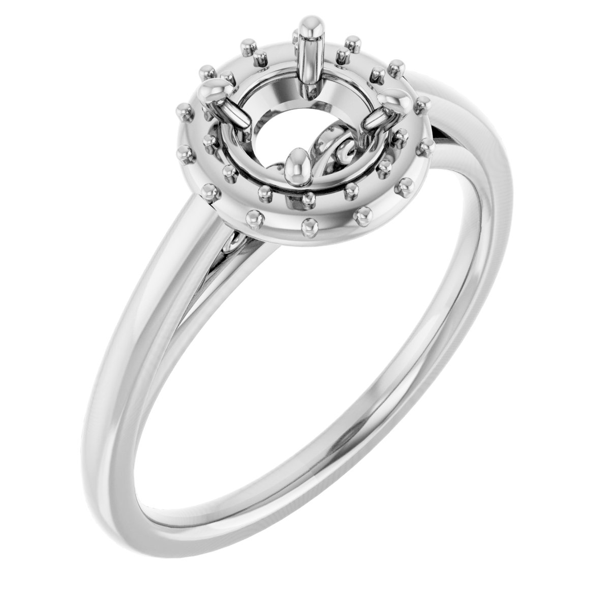 Halo-Style Engagement Ring