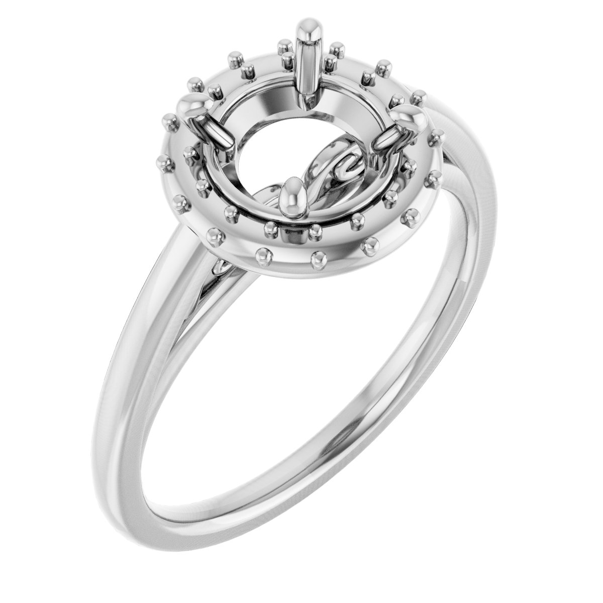 Halo-Style Engagement Ring