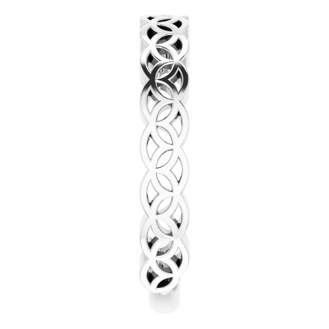 Sterling Silver Geometric Stackable Ring