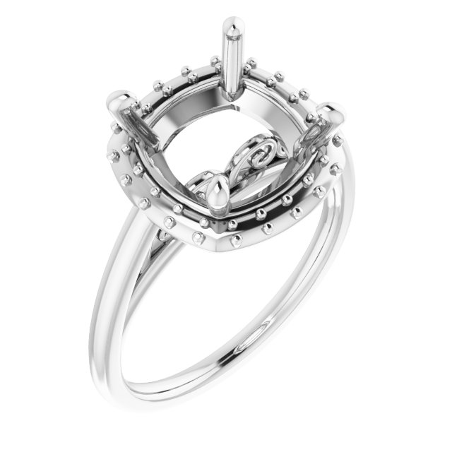 Halo-Style Engagement Ring
