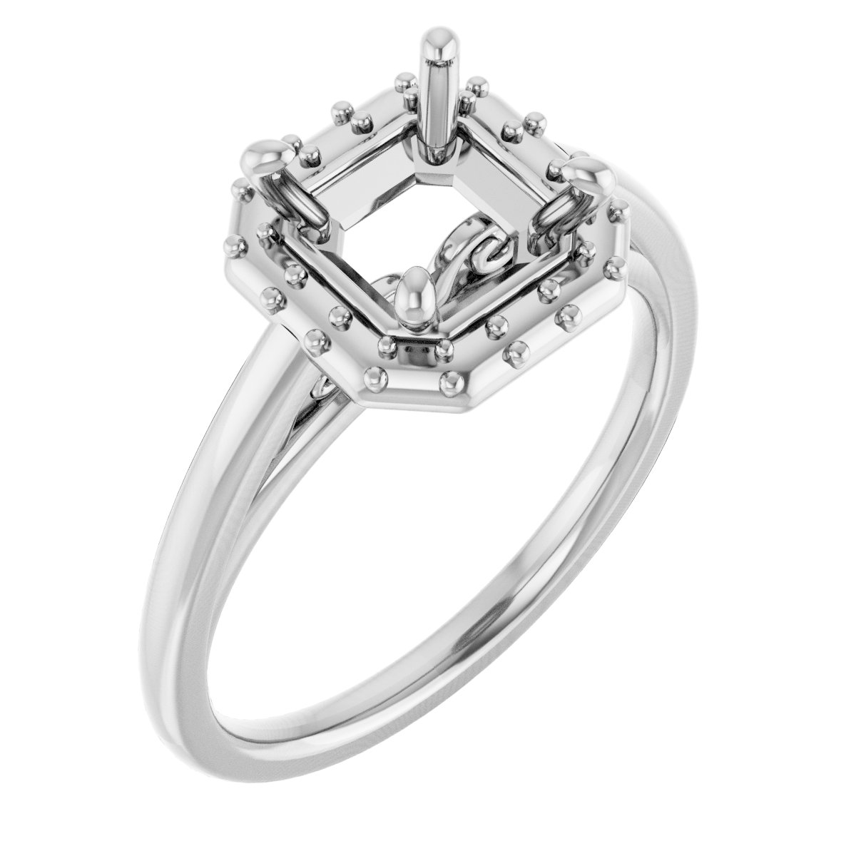 Halo-Style Engagement Ring