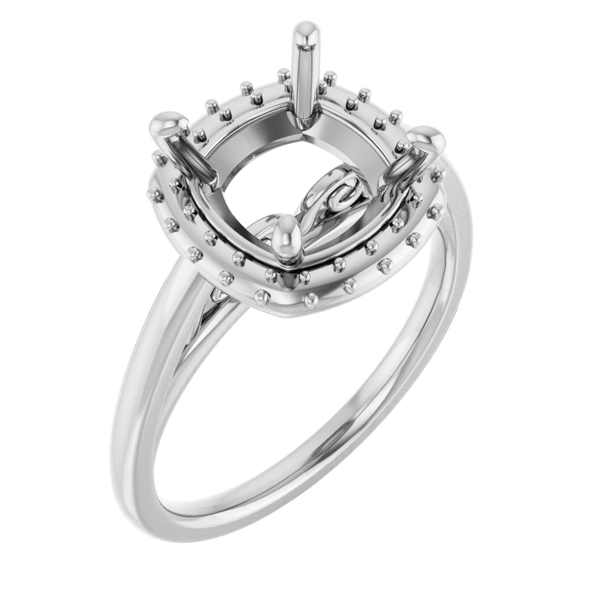 Halo-Style Engagement Ring