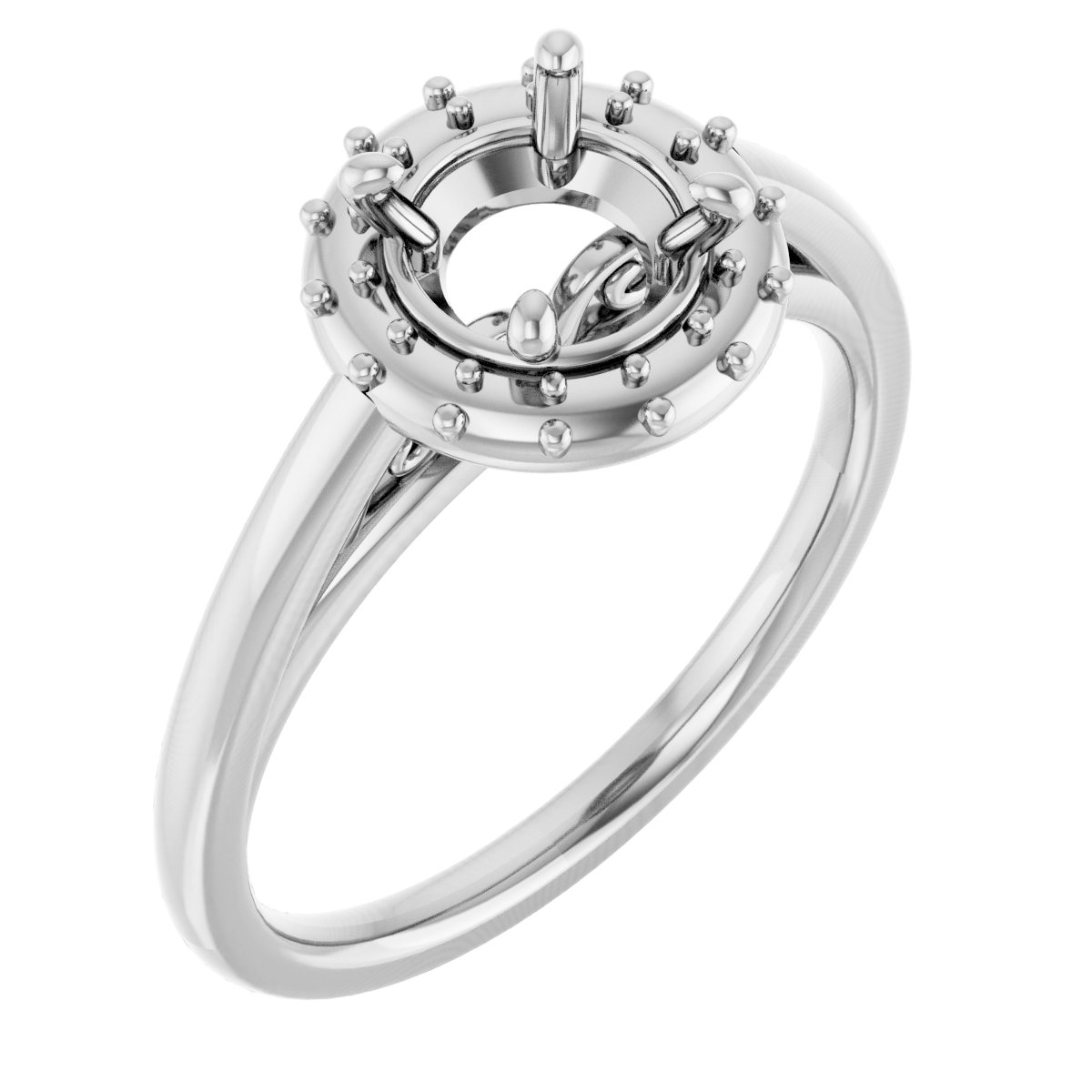 Halo-Style Engagement Ring